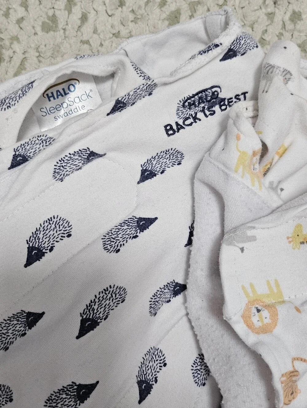 Halo 3-Pack Bundle Sleepsack Swaddle Wraps 0-3m
